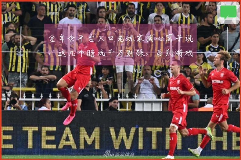 金年会平台入口老玩家掏心窝子说，这几个暗坑千万别踩，否则游戏体验直降！